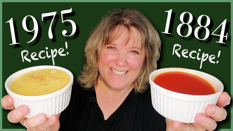 OLD SOUP RECIPES: Tomato Soup (1884) | Hearty Golden Chowder (1975)