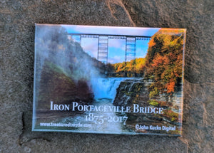 Magnets of the 1875 Iron Portageville Bridge, Portageville, NY with John Kucko Digital Photography
