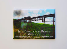 Load image into Gallery viewer, Magnets of the 1875 Iron Portageville Bridge, Portageville, NY with John Kucko Digital Photography