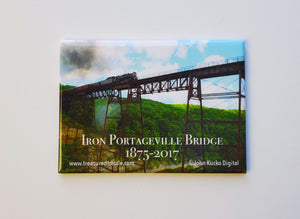 Magnets of the 1875 Iron Portageville Bridge, Portageville, NY with John Kucko Digital Photography